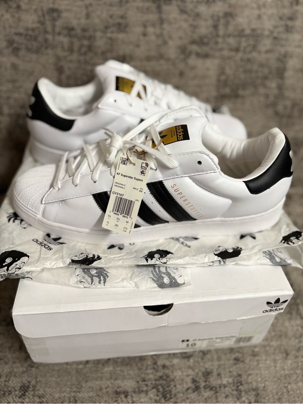 Kerwin Frost x adidas Superstar “Superstuffed”